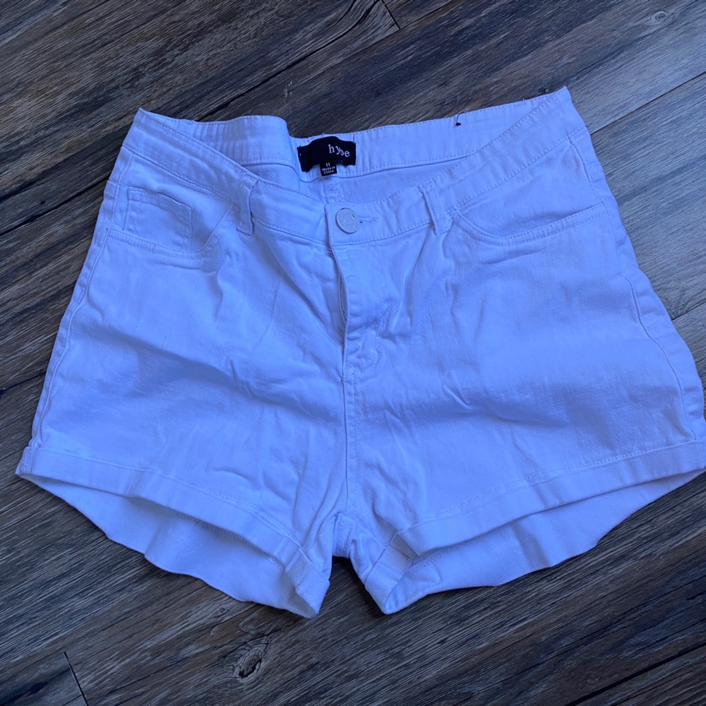 White shorts